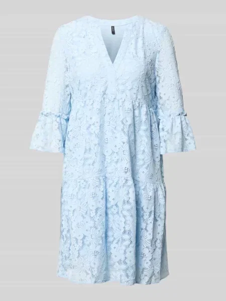 Sukienka z koronki o kroju loose fit z mieszanka bawełny model HONEY' Vero Moda