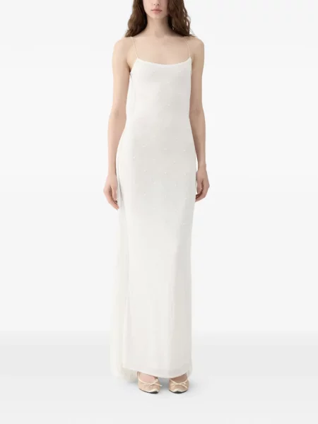 Rochie Jacquemus de costum alb