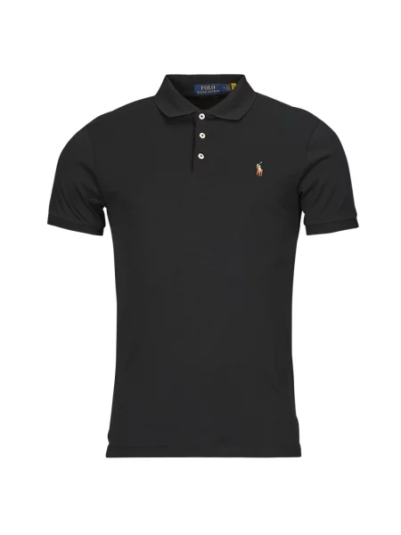 Polo Ralph Lauren Majica smeđa / maslinasta crna
