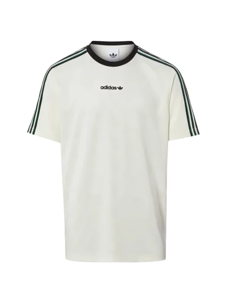 T-shirt adidas Jacquard Jersey Off White S biała