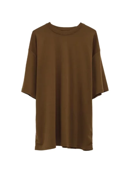 Tricou Lauren Manoogian cu decolteu rotund maro