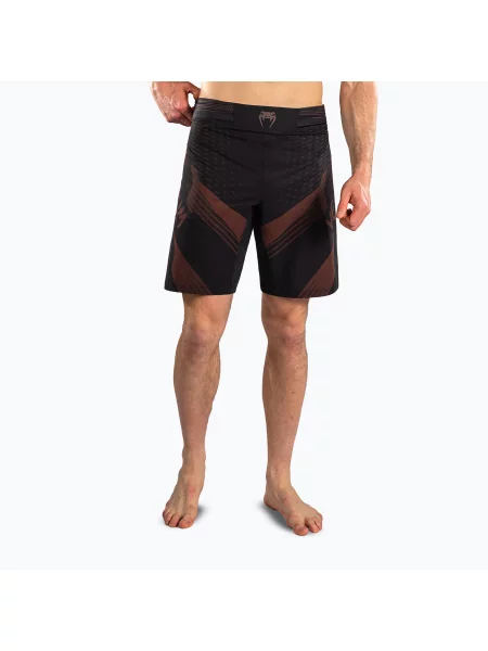 Pantaloni scurți de antrenament pentru bărbați Venum No-Gi Fight black/brown negru