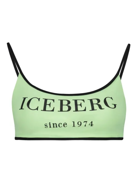 Bikini Iceberg z nadrukiem zielony
