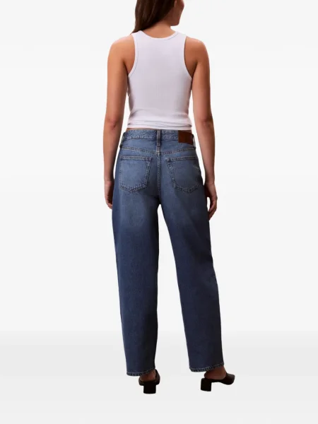 Pantaloni Calvin Klein albastru