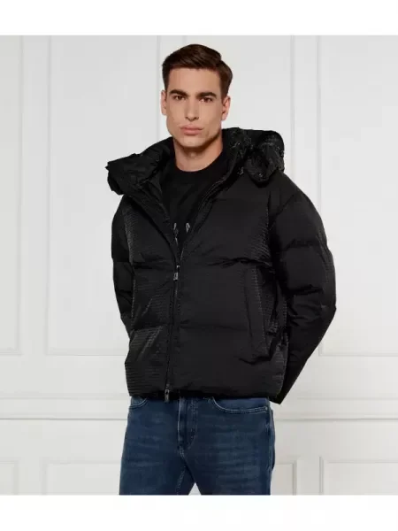 Emporio Armani De puf geacă negru