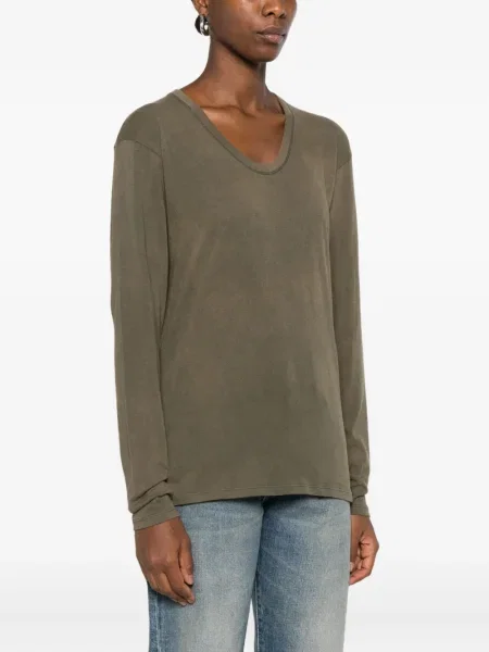 Tricou 6397 lung verde