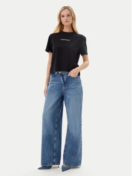 Tričko Guess Jeans černé