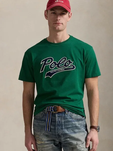 Тениска Polo Ralph Lauren Tee зелено