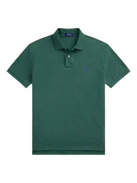 Szerokie polo Polo Ralph Lauren z przetarciami w paski czarne