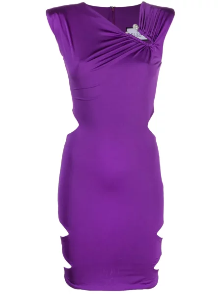 Rochie Philipp Plein de costum violet