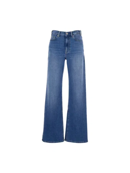 Spodnie Ag Jeans z 5 kieszeniami niebieskie