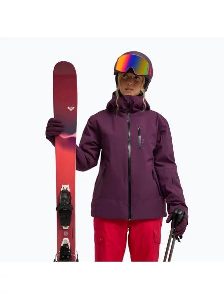 Geacă de snowboard pentru femei ROXY Ice Haven blackberry wine