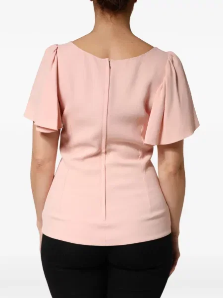 Bluză Dolce & Gabbana roz