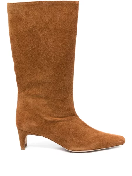 Botine Staud din piele de căprioară