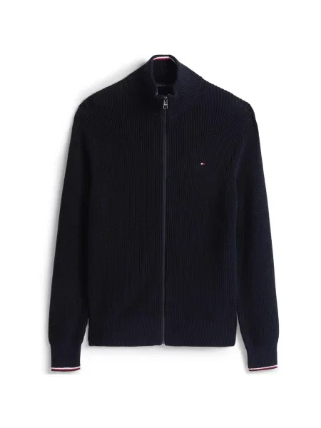 Sveter Tommy Hilfiger modrá