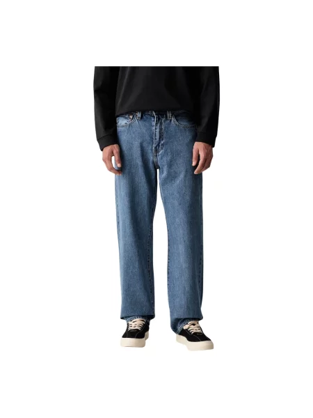 Jeansy straight leg Levi's niebieskie