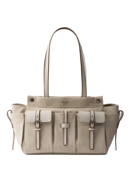 Geantă shopper Prada din piele