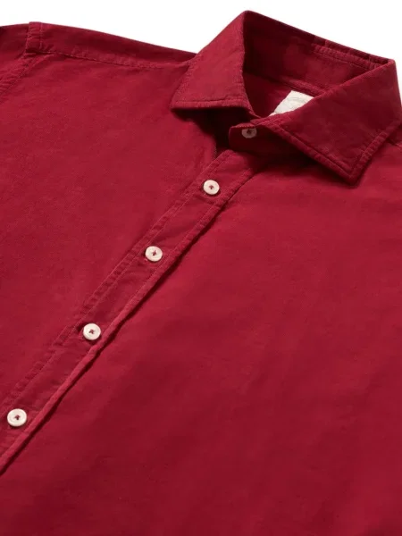 Cămașă Brooks Brothers de catifea cord roșu
