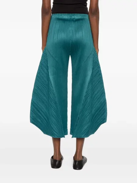 Kelnės Pleats Please Issey Miyake mėlyna