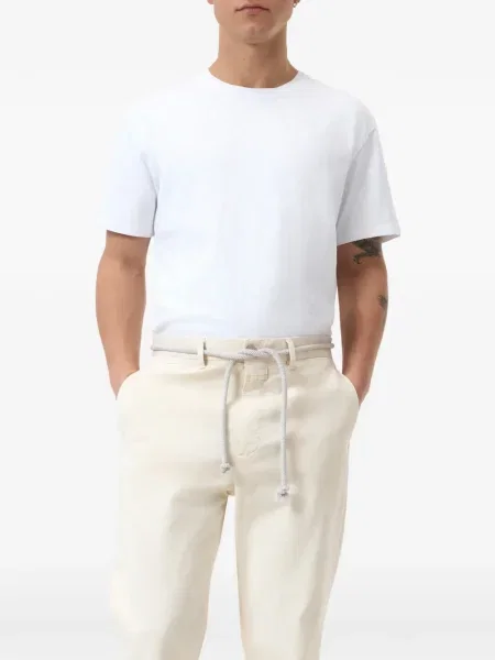 Tricou Closed scurt alb