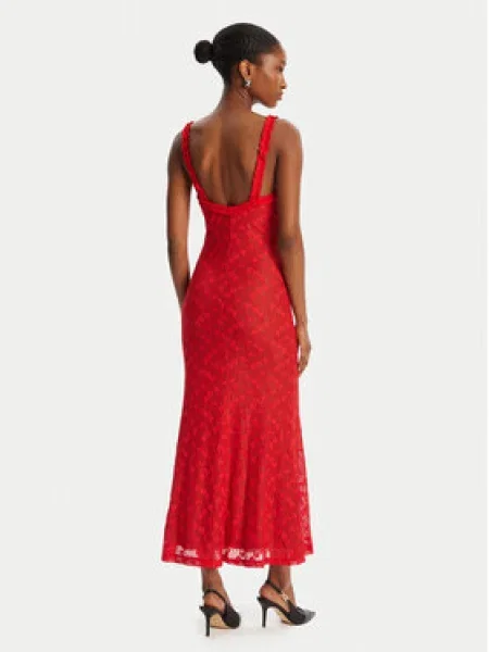 BARDOT Koktélruha Alegra Stretch Lace piros