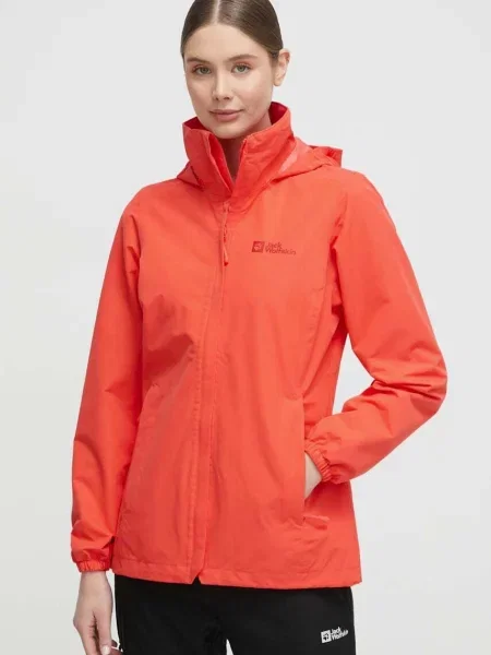 Jack Wolfskin kurtka outdoorowa Stormy Point czerwony