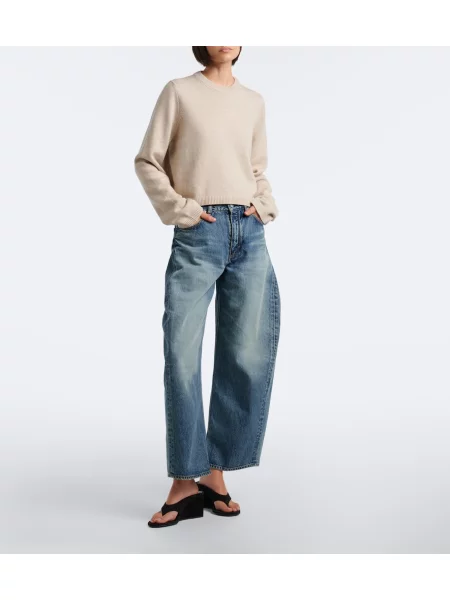 Blugi Alaïa albastru