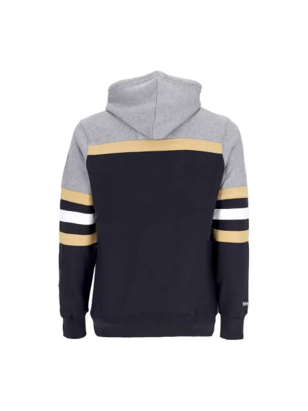 Bluza z kapturem Mitchell & Ness czarna