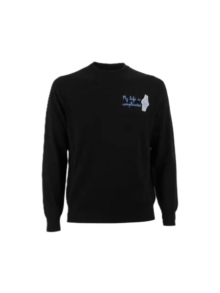 Sweter Saint Barth wełniany czarny