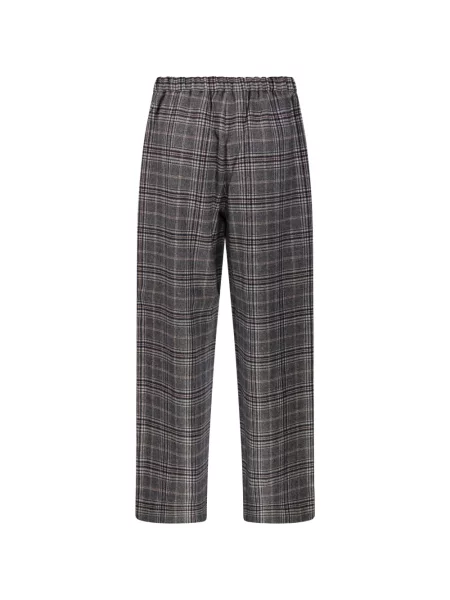 Pledinės su raišteliu kelnės 's Max Mara pilka