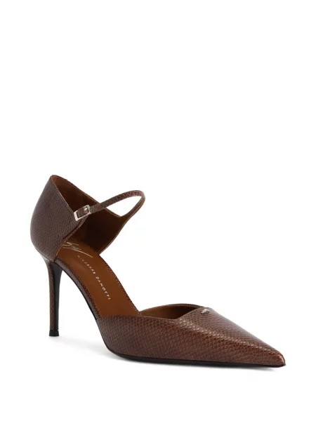 Pantofi cu toc Giuseppe Zanotti maro
