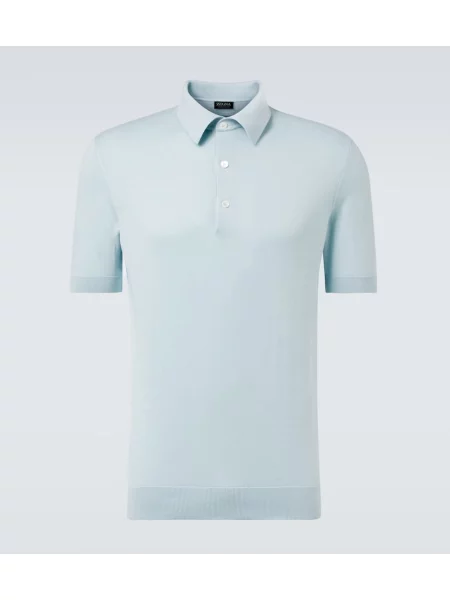 Polo Zegna alb