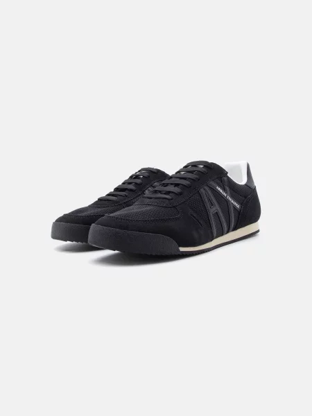 Sneakerși Armani Exchange negru