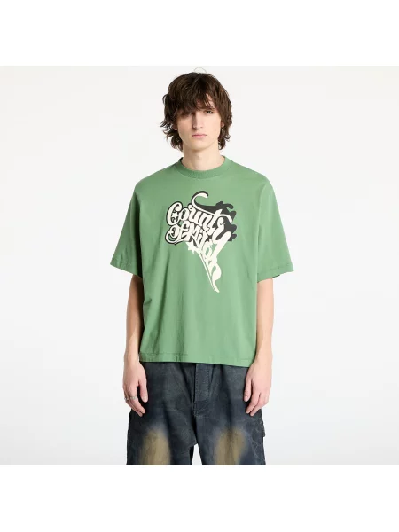 Тениска Marcelo Burlon зелено
