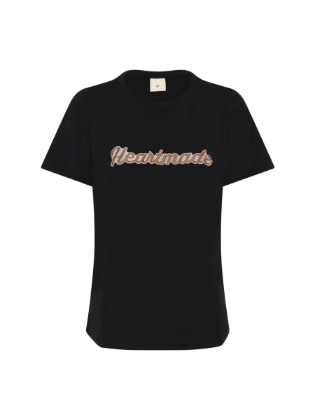 Koszulka Heartmade ze spandexu czarna