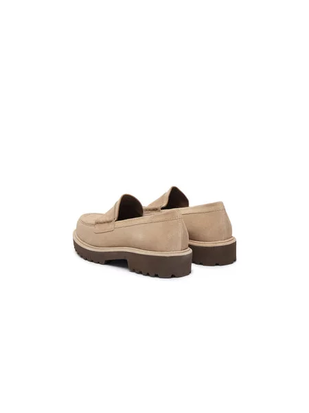Max Mara Loaferek Mxaafelio bézs