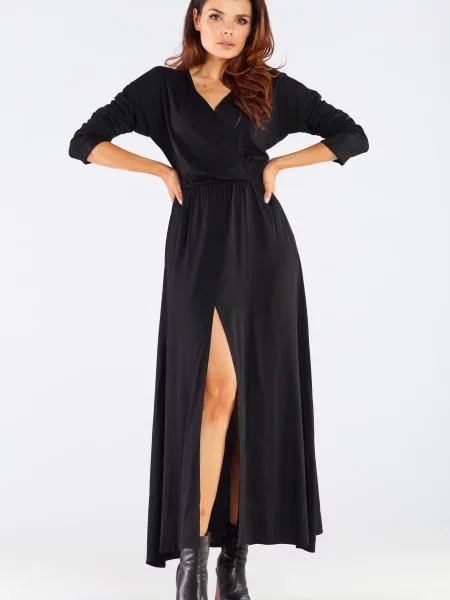 Sukienka maxi Awama czarna