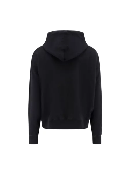 Bluza z kapturem Off-white z kapturem z nadrukiem biała