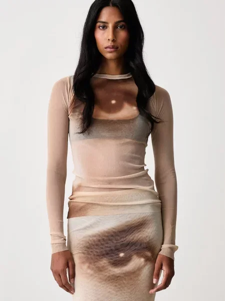 Jean Paul GAULTIER longsleeve Face