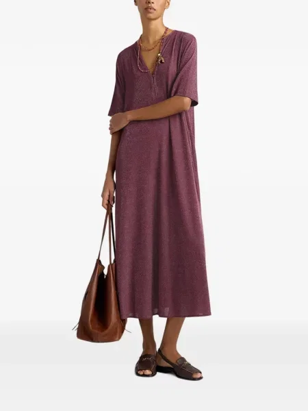 Rochie midi Momoni roz