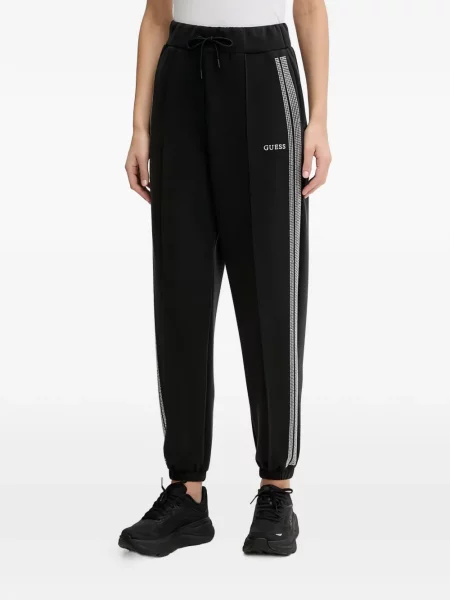 Pantaloni Guess alergare negru