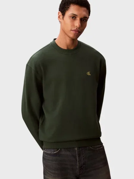 Світшот Calvin Klein Jeans зелений