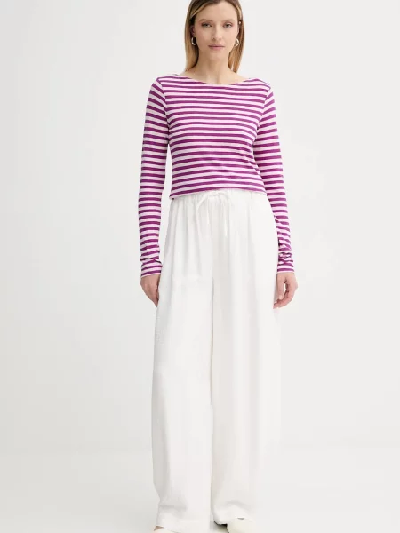 Лонгслив Marc O'polo фиолетовый