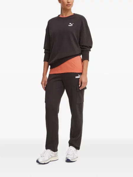 Pantaloni cargo Puma cu imagine negru