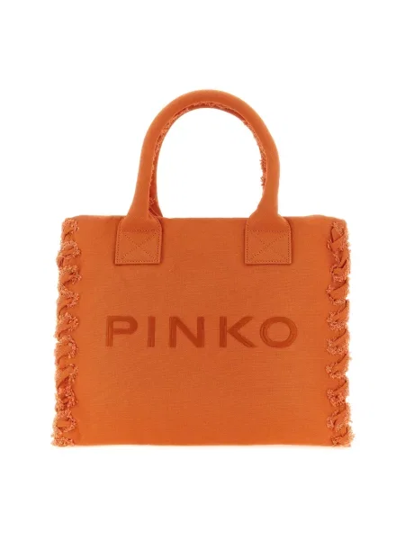 PINKO Torebki Kobieta ONE SIZE Średnia torba na zakupy plażowa pomarańczowy