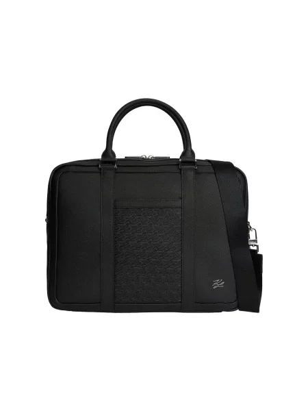 Karl Lagerfeld Servietă negru