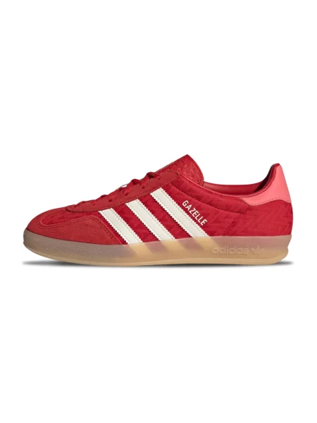 Sneakers adidas Gazelle Indoor W Better Scarlet/ Core White/ Gum EUR 40 czerwone