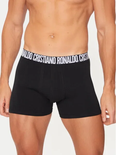 Pánske boxerky Basic Trunk 3 pack black čierna