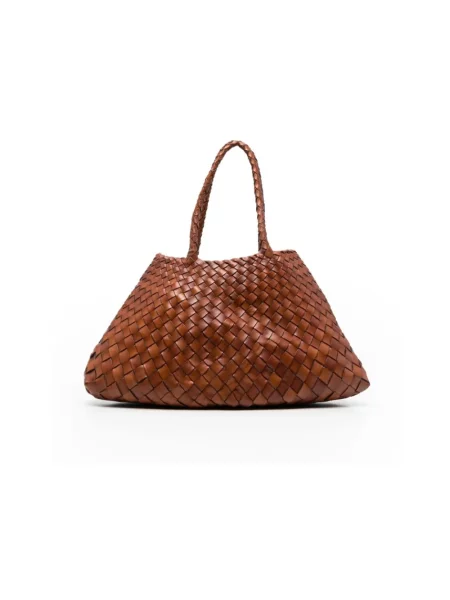 Torebka skórzana Dragon Diffusion skórzana brązowa