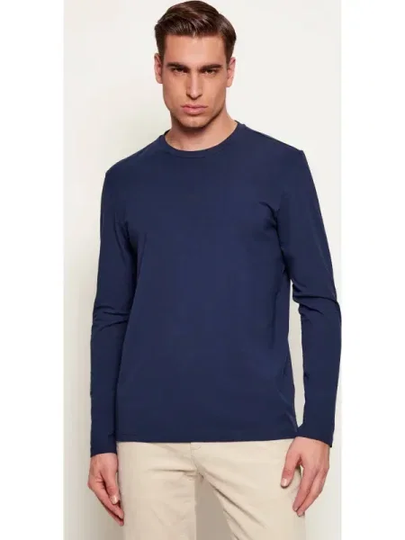 Hosszú ujjú póló Boss Orange kék